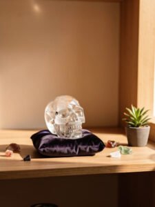 Clear Quartz Crystal Skull 50cm