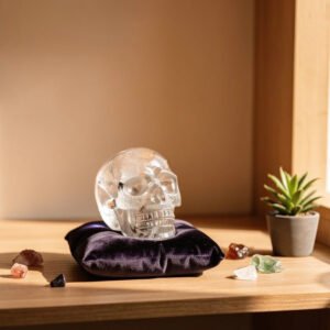 Clear Quartz Crystal Skull 50cm