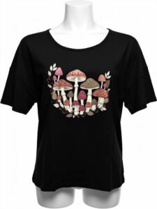 Ladies Black T-Shirt
