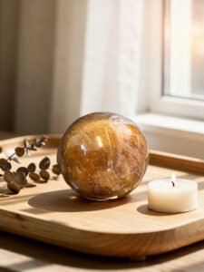 Rutile Crystal Sphere 35cm